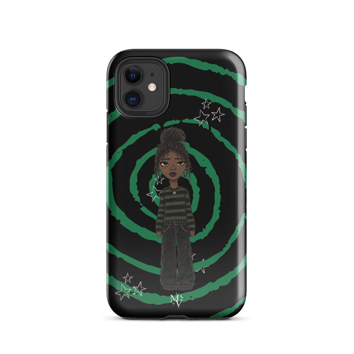 003 — Whimsy Woo | Valley Girls Collection — Tough iPhone Case — hand-drawn iPhone case by Midnight Valley