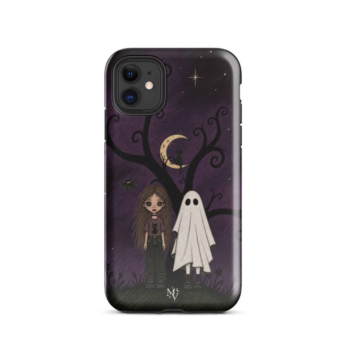 001B — Strange Company | Button Eye Valley Collection — Tough iPhone Case — hand-drawn iPhone case by Midnight Valley